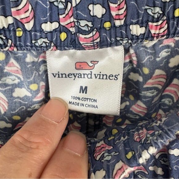 Vineyard Vines Sailboat Pajamas Drawstring Pants Size Medium - Picture 4 of 5